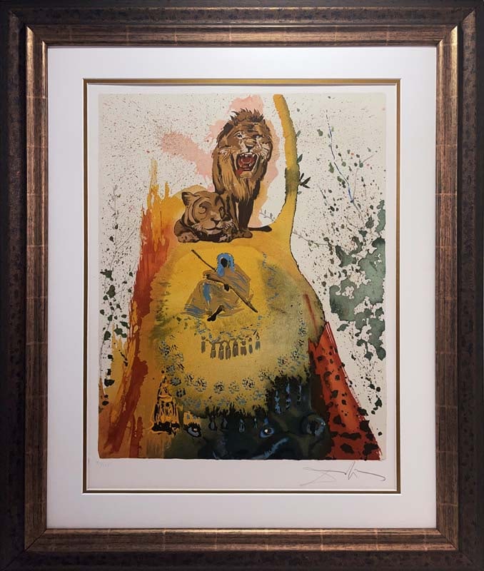 Salvador Dali Limited Edition Hand signed and numbered lithograph  1978 (1 of 1)