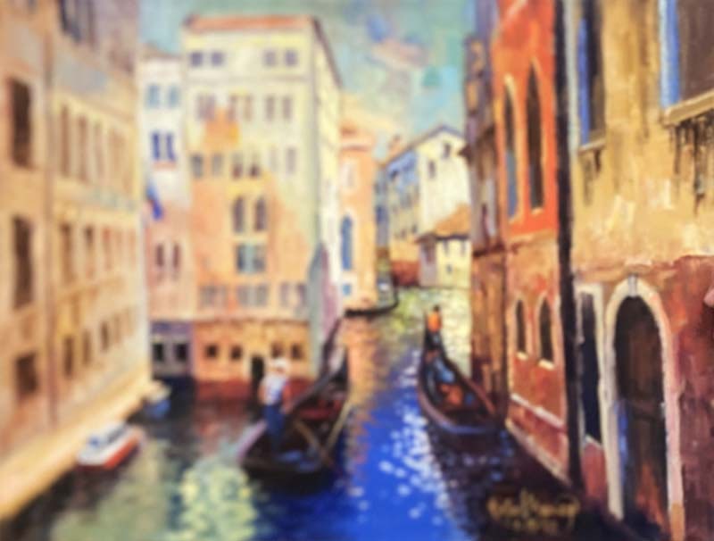 Original oil on canvas by Rafael Maniago (1 of 1)