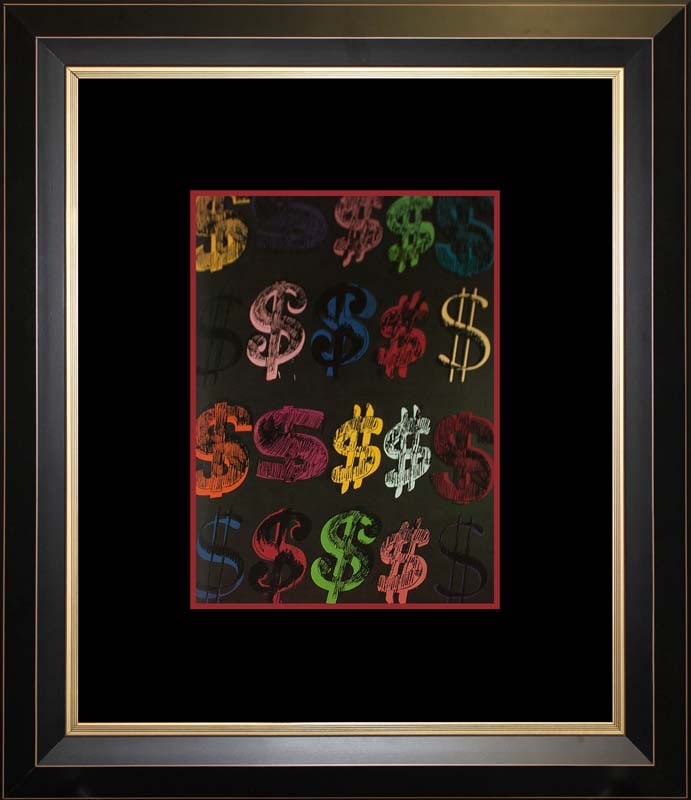 Andy Warhol Lithograph after Warhol printed in Germany 25 years ago: Andy Warhol Lithograph printed in Germany about 25 years ago. Custom framed. Approx size is 18x18 inches.