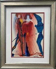 Salvador Dali original Lithograph Romeo and Juliet Suite Hand signed 1976 Milano