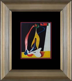 Joan Miro Color Plate Lithograph after Miro 1968