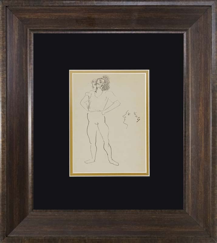 Pablo Picasso lithograph from 90 years ago Antique on Velin from 1926 Paris (1 of 1)