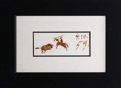 Pablo Picasso Original Lithograph from 1950s.