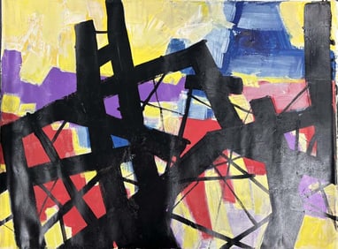 Original on canvas by Michael Schofield