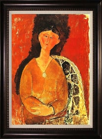 Modigliani Portrait of Beatrice Hastings after Modigliani Limited Edition on paper