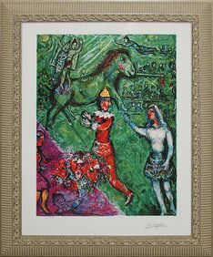 Marc Chagall Limited Edition Lithograph- Circus after Chagall