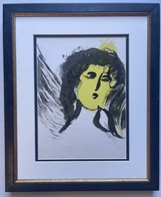 Marc Chagall Lithograph from 1970