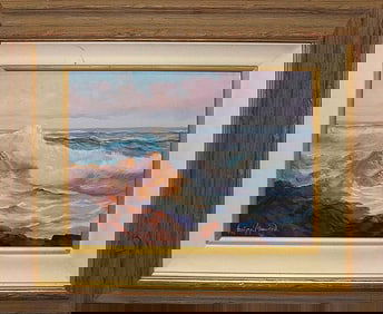 Rafael Original Oil-Dancing Waves