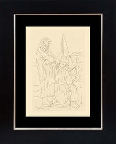 Picasso original engraving from 1962