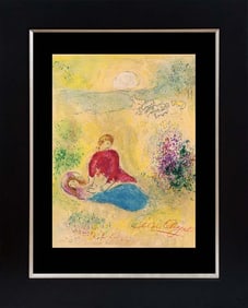 Marc Chagall Hand signed Lithograph