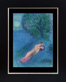 Marc Chagall Hand signed Lithograph