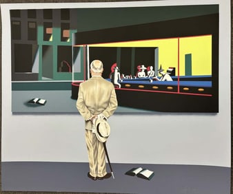 Serigraph by Kostabi