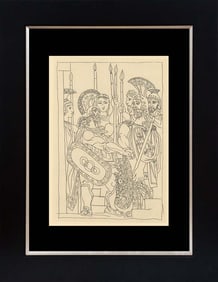 Picasso original engraving from 1962