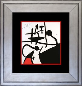 Joan Miro Color Plate Lithograph 1962
