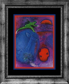 Marc Chagall Hand signed Lithograph