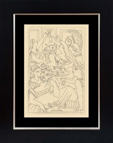 Picasso Engraving circa 1962