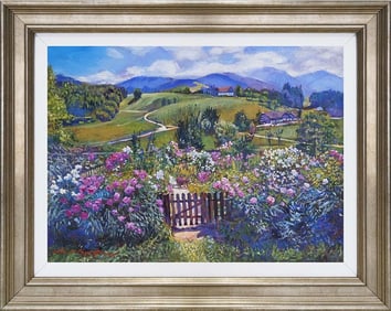 Mixed Media Original on canvas by David Lloyd Glover