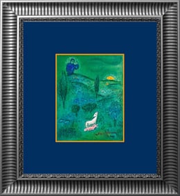 Marc Chagall Hand Signed Lithograph