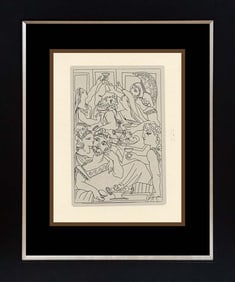 Picasso Lithograph Vollard Collection 1956