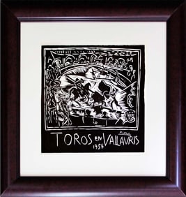 Pablo Picasso color Lithograph printed in 1964 and published by Joseph Foster