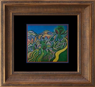 Joan Miro Color Plate Lithograph 1970