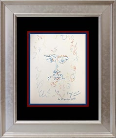 Pablo Picasso Color Plate Lithograph from 1959 Pablo Picasso