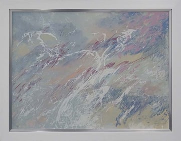 Michael Schofield Serigraph Abstract