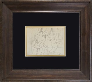 Pablo Picasso lithograph from 90 years ago Antique on Velin from 1926 Paris