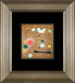 Joan Miro Color Plate Lithograph 1972