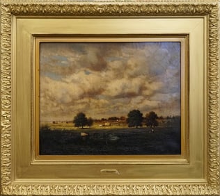 Gilbert Munger oil on canvas (1837-1903)