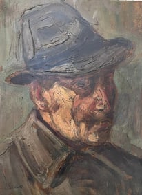 Sickert Oil on panel 15x11.5 inches