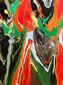 Original canvas by Sylvia Abstract