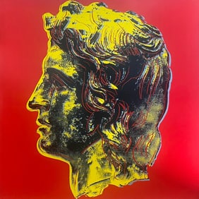 Andy Warhol Screenprint Alexander the Great Serigraph