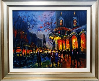 Original oil on canvas by Michael Schofield.