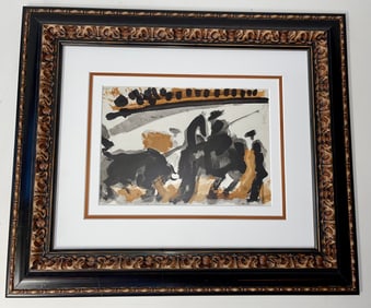 Original Lithograph by Pablo Picasso 1960s