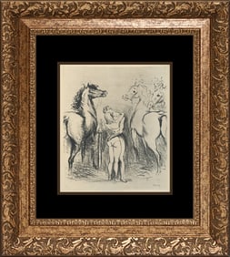 Pablo Picasso Lithograph from 1968 Pablo Picasso