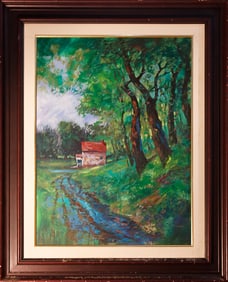Michael Schofield original   Approx 48x36 inches  landscape