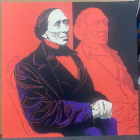 Andy Warhol Hans Chrisitan Andersen Silkscreen from 1987 Serigraph (1 of 1)