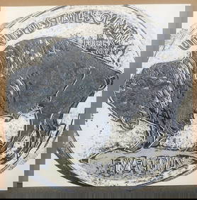 Andy Warhol Buffalo Nickel Serigraph 1986 36x36 inches Silkscreen (1 of 1)