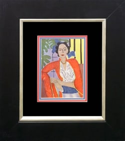 Henri Matisse Lithograph from 1958