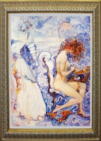 Arina Mixed Media Original on canvas The New Bride