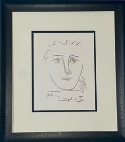 Pablo Picasso Etching limited edition Pour Roby