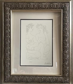 Pablo Picasso Lithograph from 1990 Suite Vollard. Authorized by the Picasso Family.