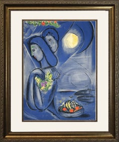 Marc Chagall Pochoir signed in 1949