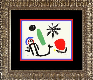 Joan Miro Lithograph from 1969