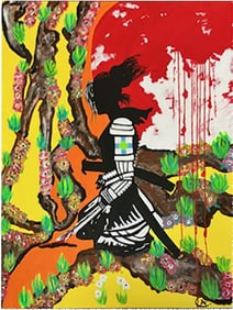 LET THERE BE HOPE UKRAINE Original on canvas by Art Chorny