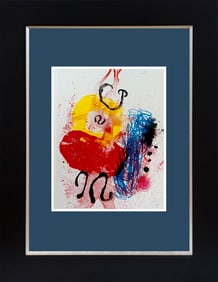 Joan Miro color plate Lithograph
