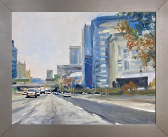 Original Oil on canvas by Jorn Fox