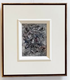 Antonio Bandeira   Untittled  1963  Oil on wood  Signed and dated on lower right  7 1/2 X 5  3/4