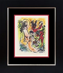 Marc Chagall Lithograph from 1965